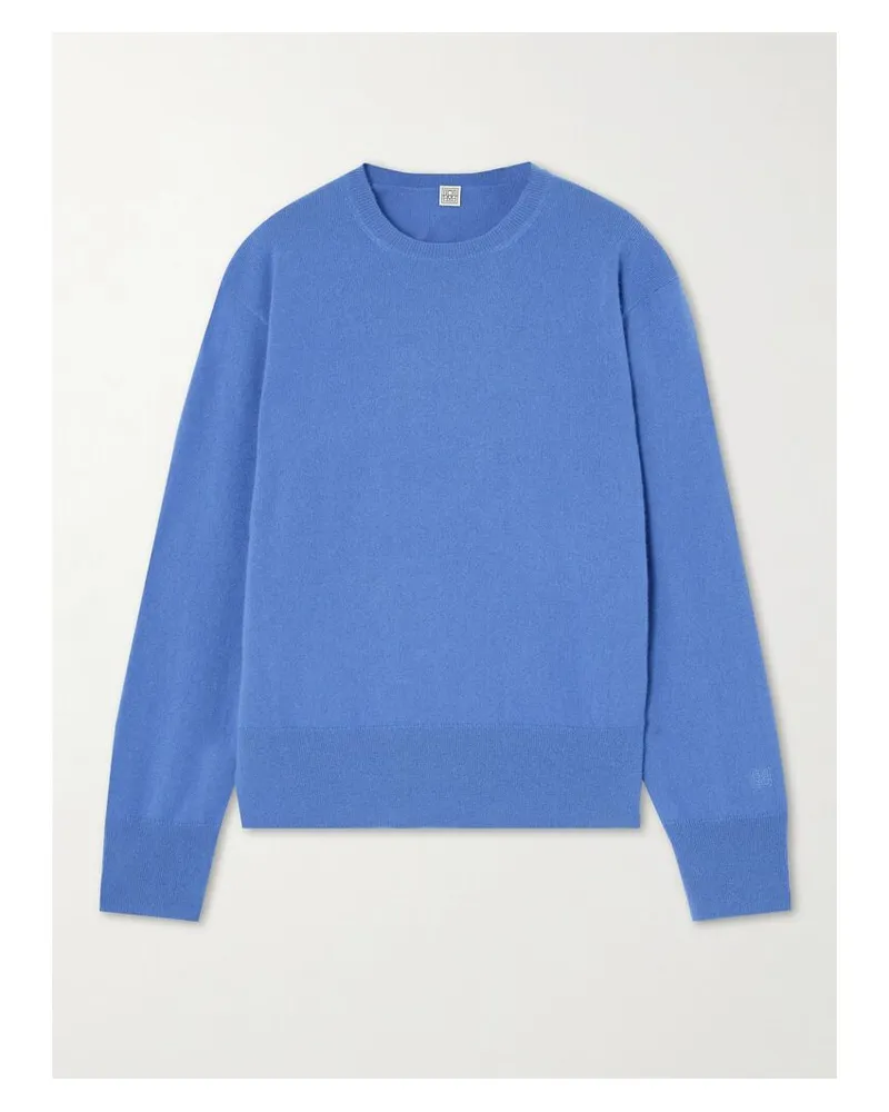 Totême Kaschmirpullover - Blau Blau
