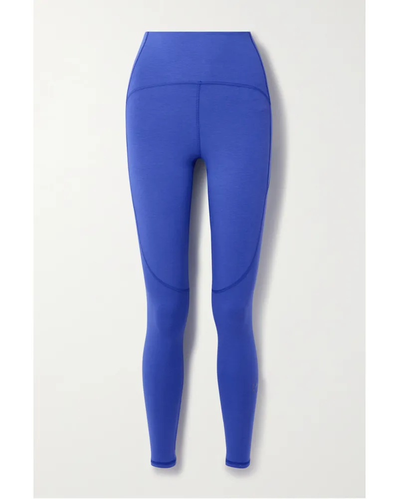 adidas Truestrength Leggings aus Stretch-material Blau