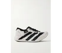 Y-3 Adizero Adios Pro 4 Sneakers Aus Ripstop Mit Gummibesätzen - Weiß