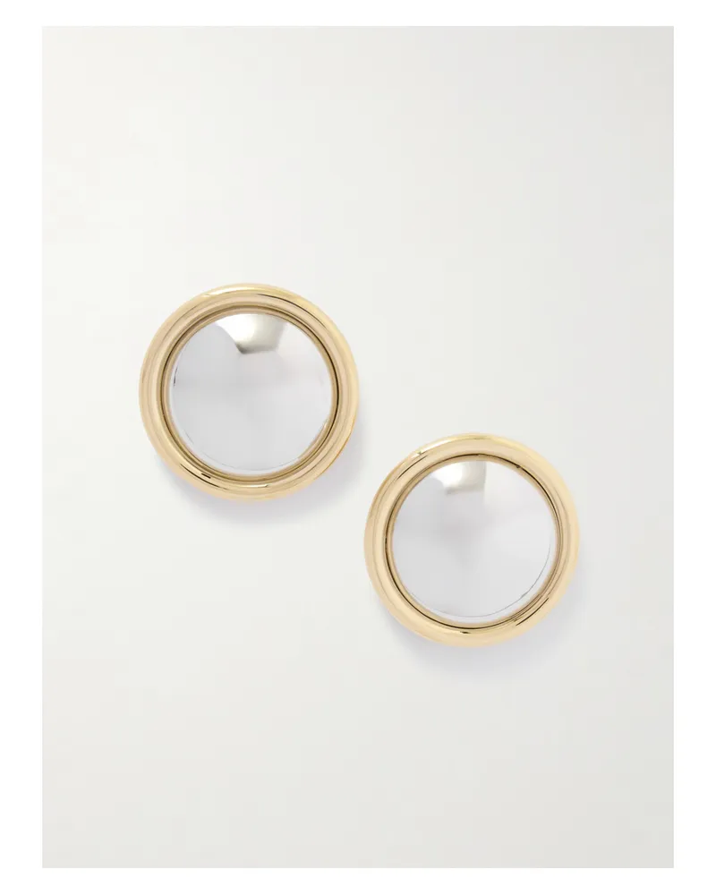 Jacquemus The Rond Gold- Und Silberfarbene Ohrringe - Mehrfarbig Mehrfarbig