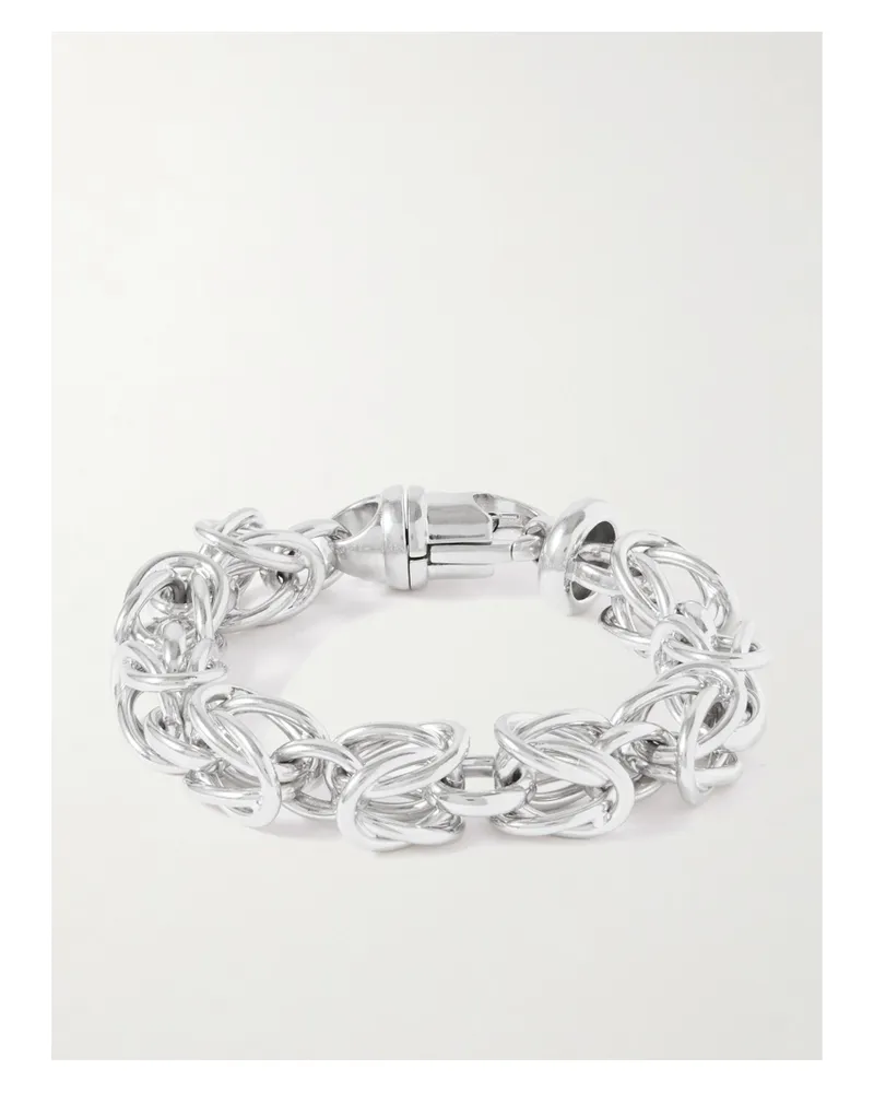 Totême Byzantine Rhodiniertes Armband - Silber Silber