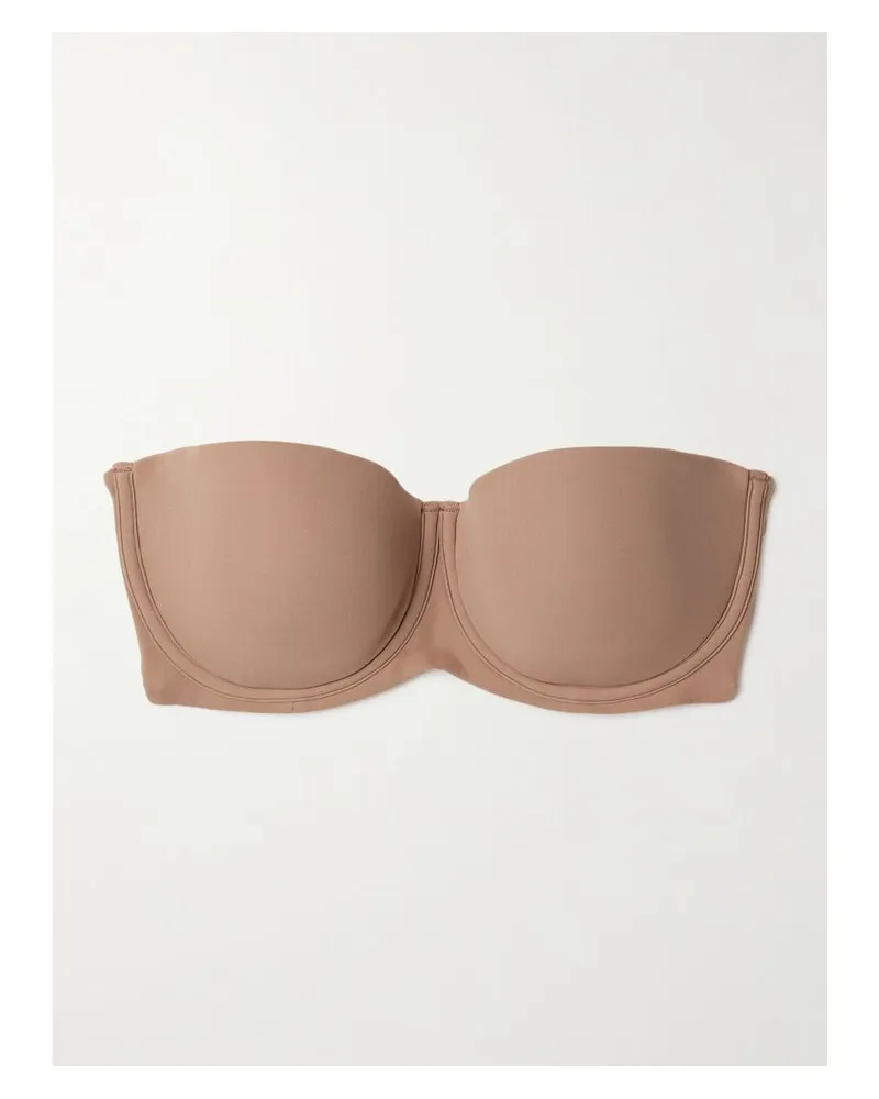 SKIMS Fits Everybody Strapless Bra – Sienna – Bandeau-bh - Neutral Neutral