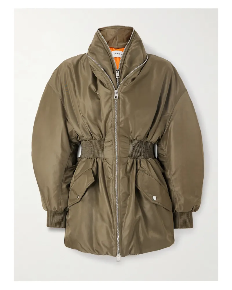 Givenchy Jacke Aus Wattiertem Shell - Grün Grün