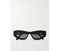 Ff Diamonds Sonnenbrille Mit Cat-eye-rahmen Aus Azetat - Schwarz