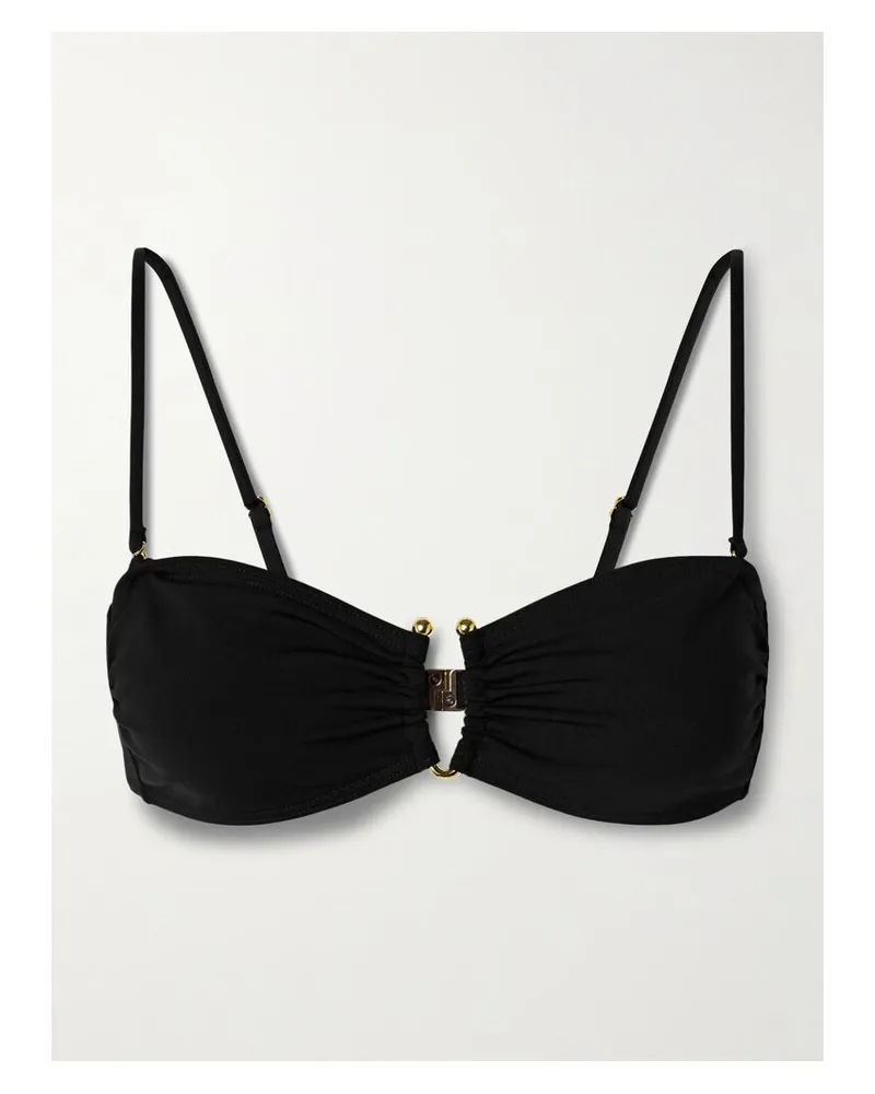 Nili Lotan Bikini-oberteil Mit Verzierung - Schwarz Schwarz