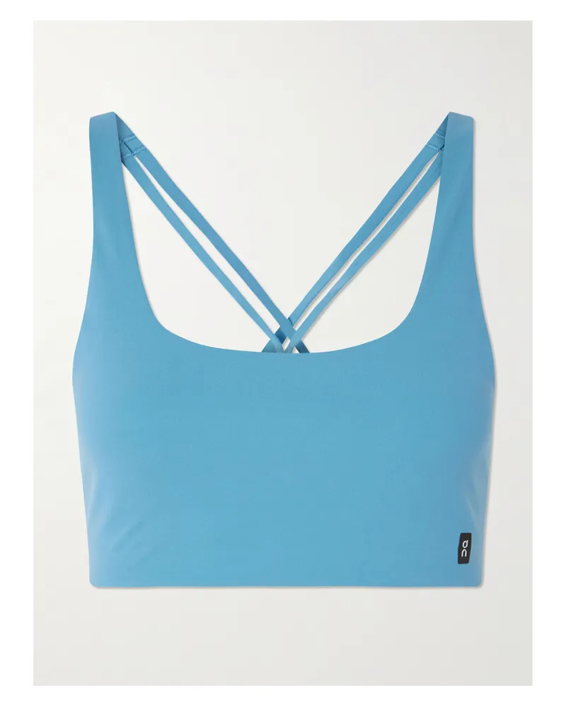 ON Studio Sport-bh Aus Recyceltem Stretch-material - Blau Blau
