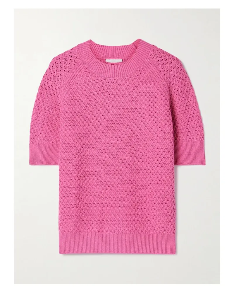 Varley Lucy Oberteil Aus Waffelstrick - Pink Pink