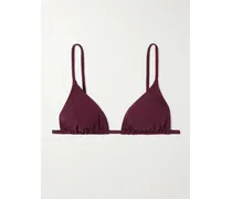 Les Essentiels Mouna Triangel-bikini-oberteil - Burgunder