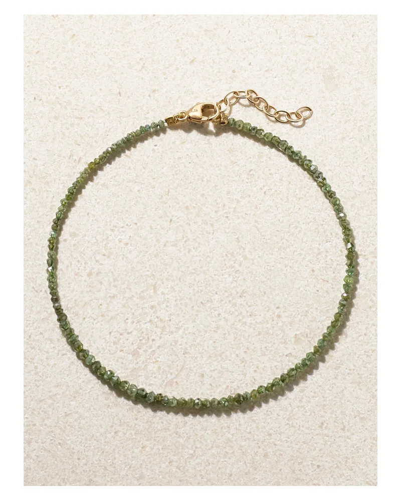 JIA JIA Armband Mit Details Aus Gold Und Diamanten - Grün Grün