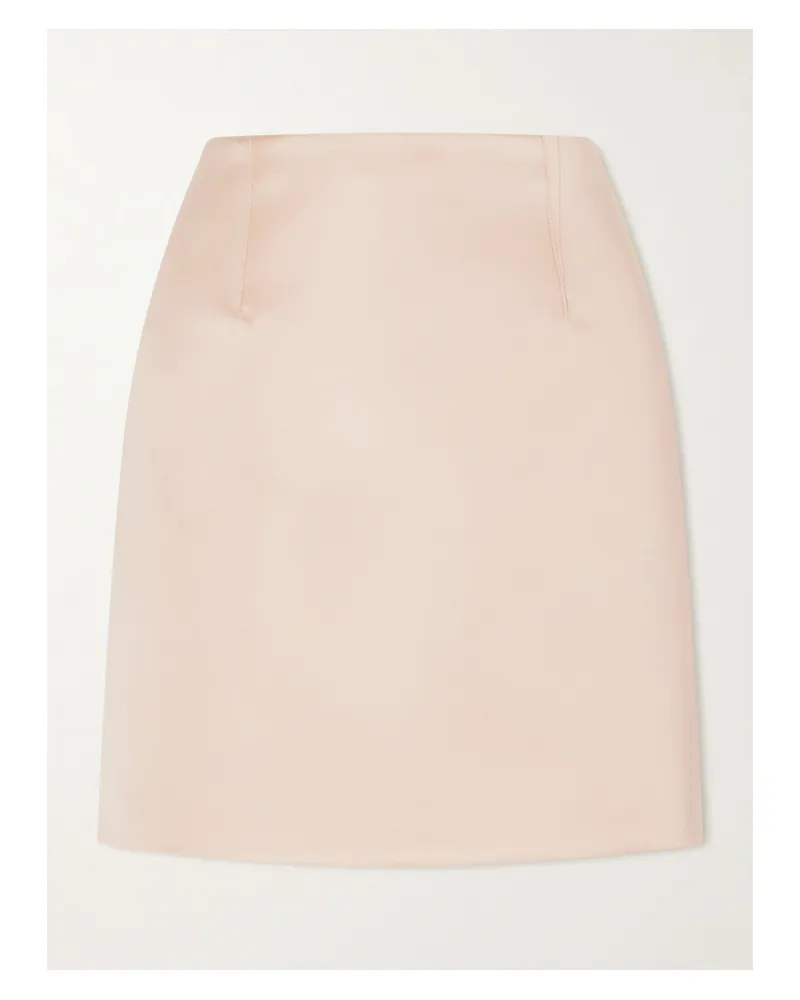 Chloé Minirock Aus Duchesse-satin - Pink Pink