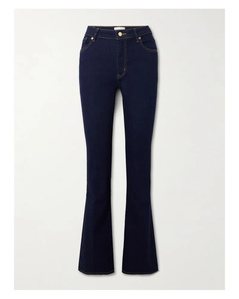 Frame Denim Reboot Super Hoch Sitzende Bootcut-jeans Mit Stretch-anteil - Blau Blau