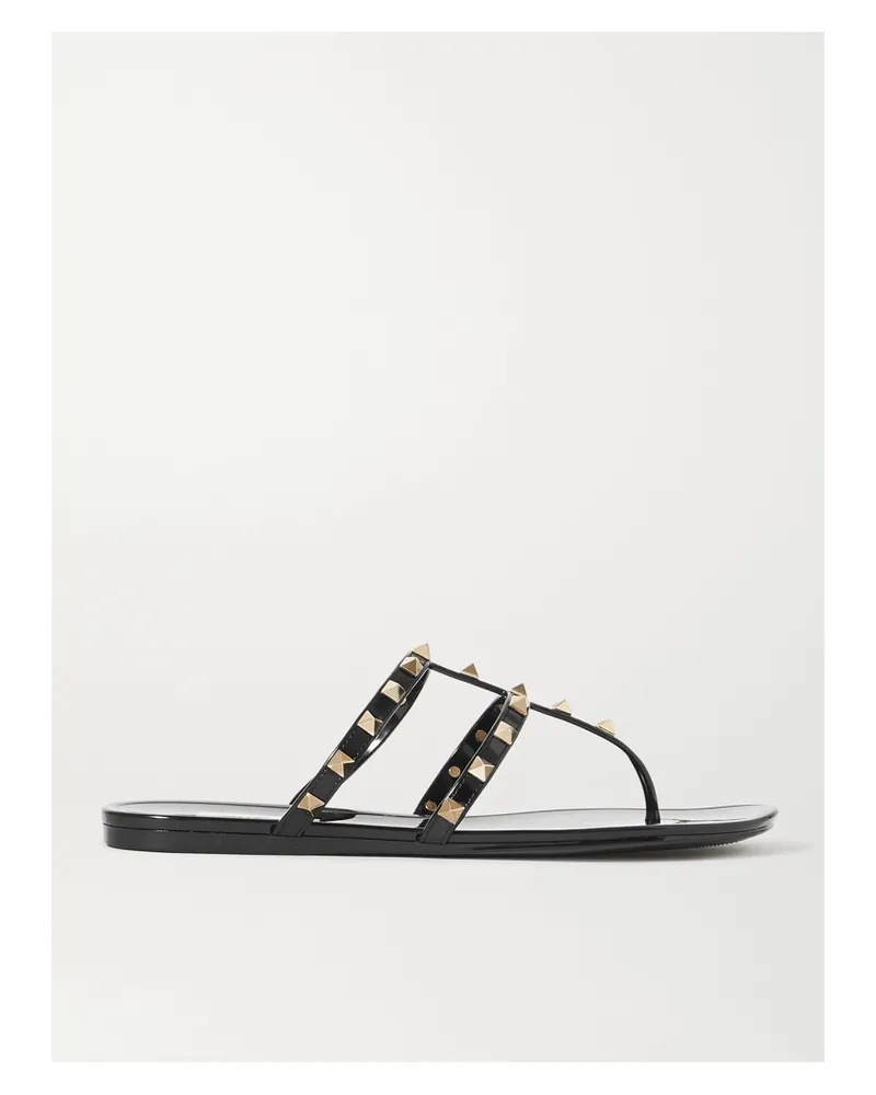 Valentino Garavani Valentino Garavani Rockstud Rubber Sandals - Black Black