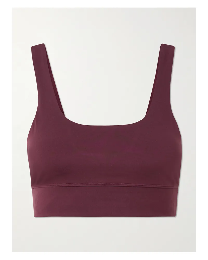 Varley Cori Sport-bh Aus Freesoft™-jersey - Burgunder Burgunder