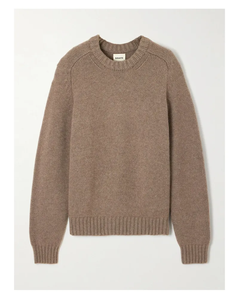 KHAITE Mae Pullover Aus Kaschmir - Braun Braun