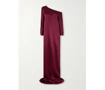 Francesca Asymmetrische Robe aus Seidensatin