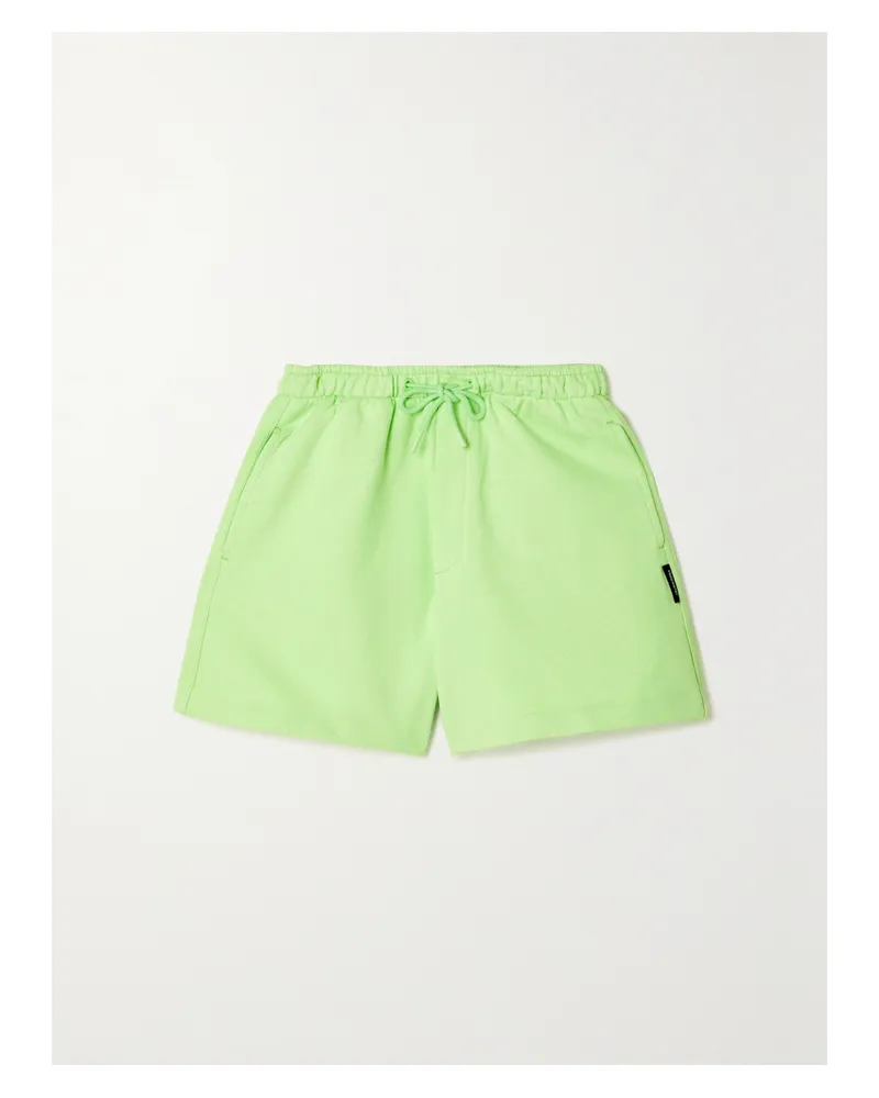 Holzweiler Net Sustain Musan Shorts Aus Biobaumwoll-jersey - Grün Grün