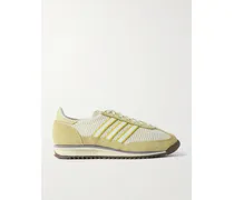 Sl 72 Og Sneakers Aus Mesh Mit Veloursleder- Und Lederbesätzen - Gelb