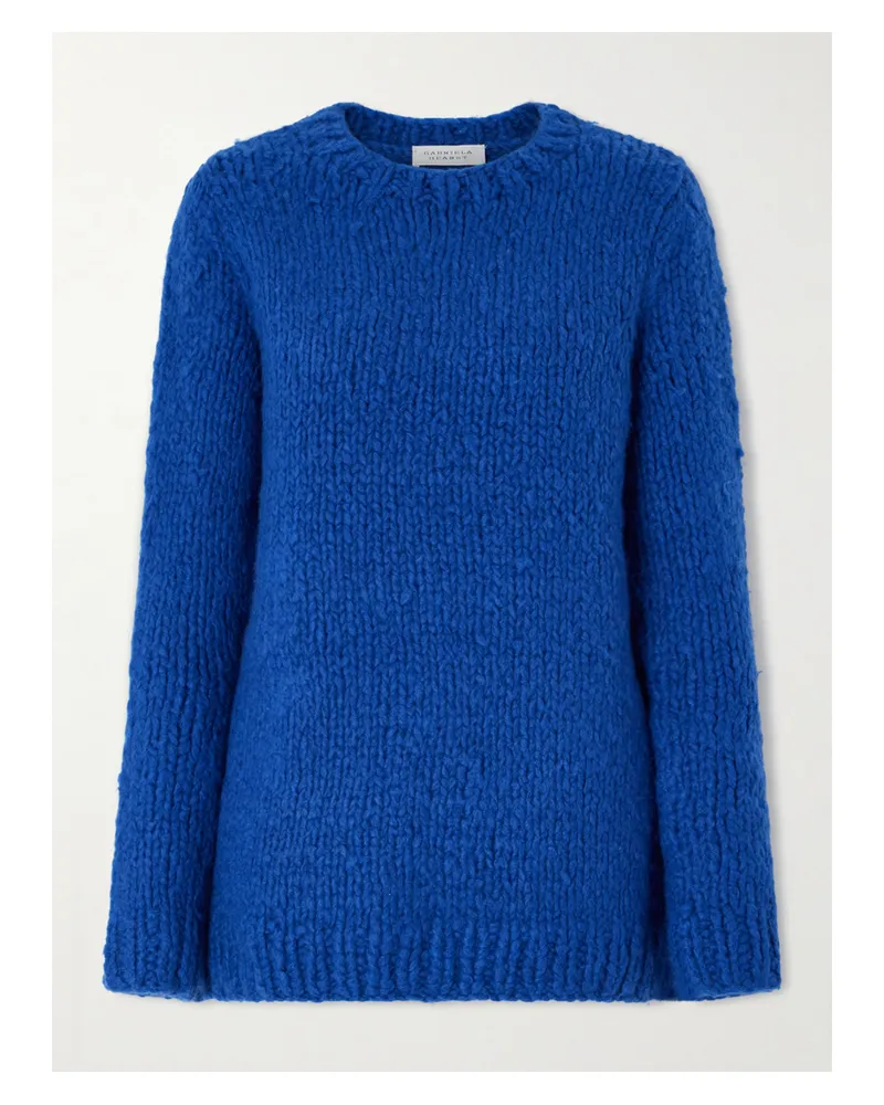 Gabriela Hearst Lawrence Cashmere Sweater - Blue Blue