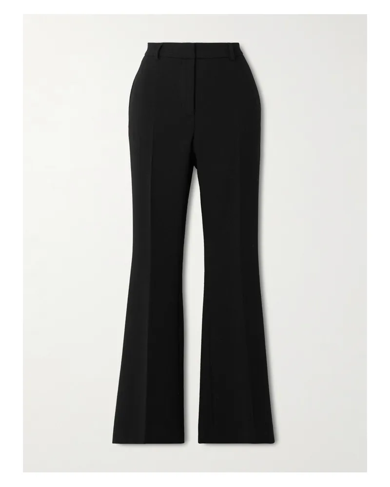 Etro Wool Flared Pants - Black Black