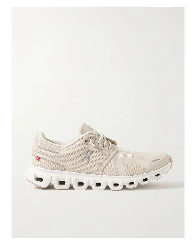 ON Cloud 6 Sneakers Aus Mesh - Grau Grau
