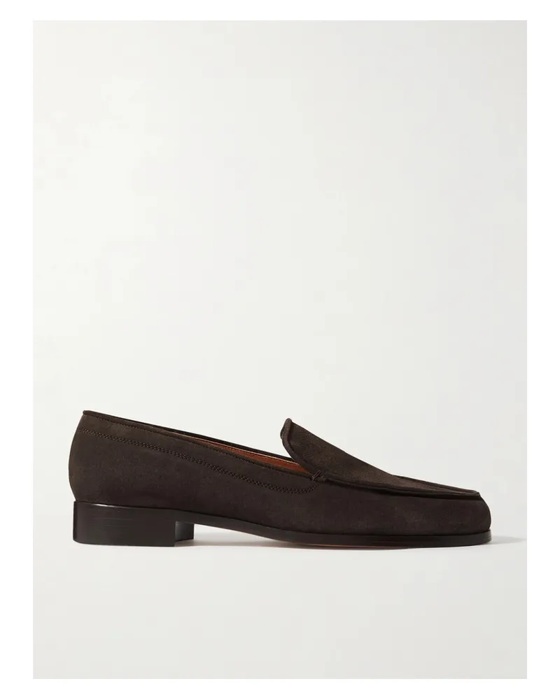 Emme Parsons Danielle Suede Loafers - Brown Brown