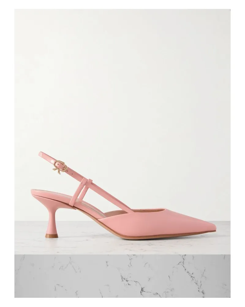 Gianvito Rossi Ascent 55 Slingback-pumps Aus Leder - Pink Pink