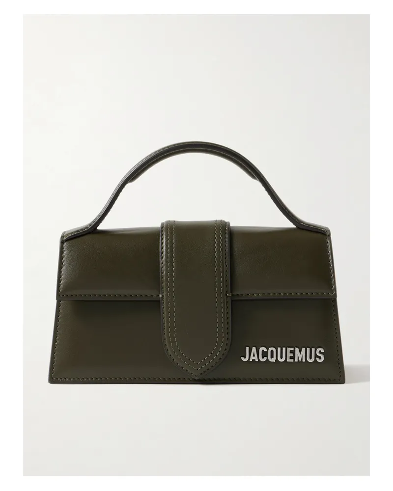 Jacquemus The Bambino Tote Aus Leder - Grün Grün