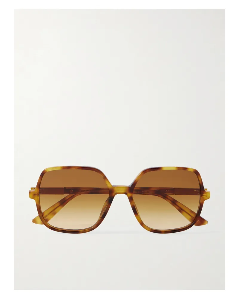 Chloé Judy Round-frame Tortoiseshell Acetate Sunglasses Tortoiseshell