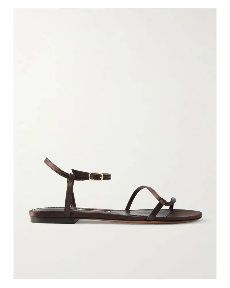 Emme Parsons Loop Sandalen Aus Satin - Braun Braun