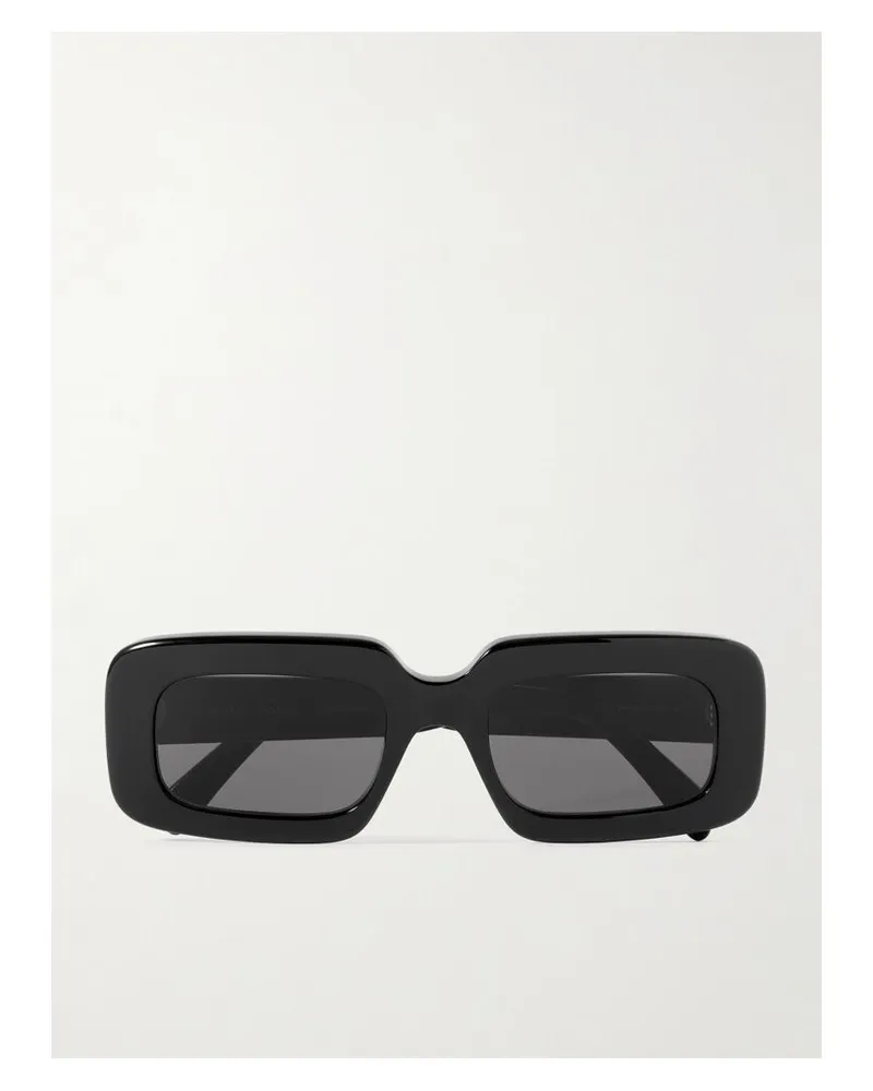 Celine Triomphe Oversized-sonnenbrille Mit Eckigem Rahmen Aus Azetat - Schwarz Schwarz