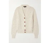 Cashmere-bouclé Cardigan - Neutrals