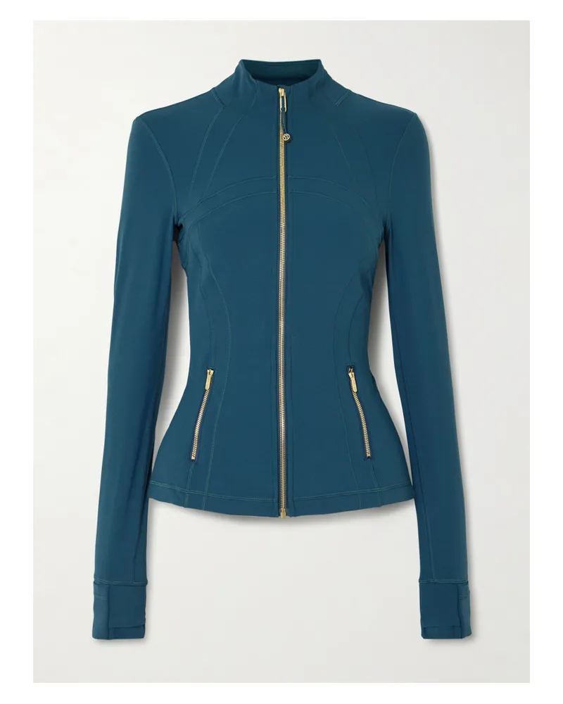 LULULEMON Define Jacke Aus Nulu™-material - Blau Blau