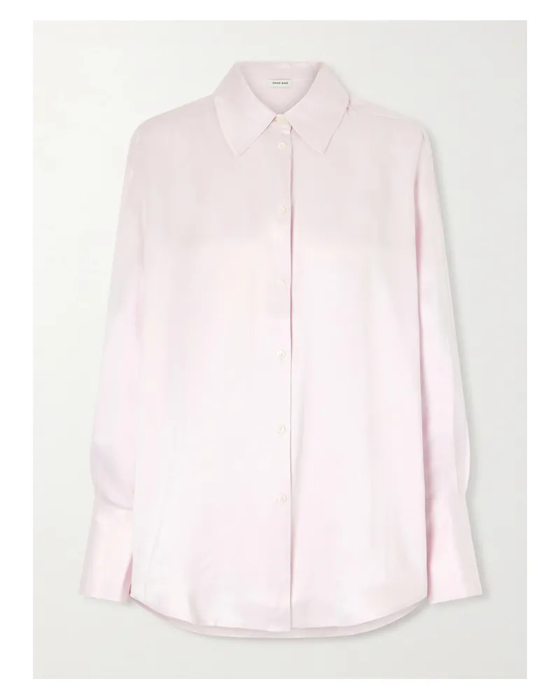 Anine Bing Bridget Hemd Aus Lyocell - Pink Pink