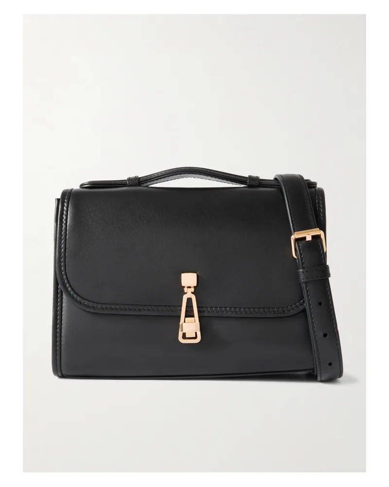 Gabriela Hearst Leonora Small Leather Tote - Black Black