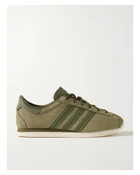 adidas Moston Super Spzl Sneakers aus Veloursleder Grün