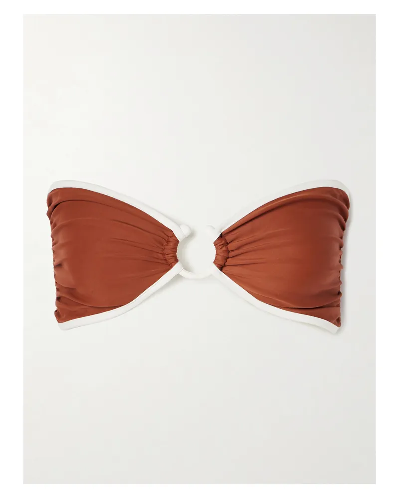 Johanna Ortiz Intense Colorings Bandeau-bikini-oberteil - Braun Braun