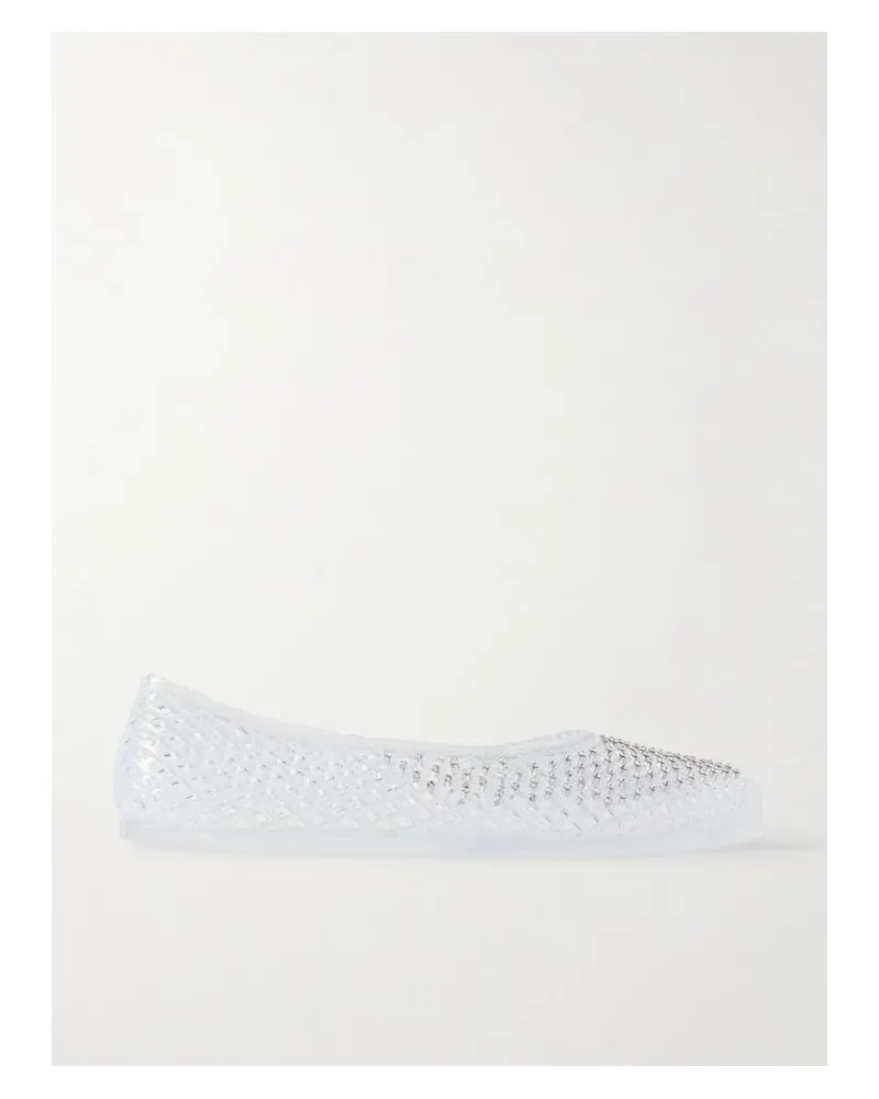 Ancient Greek Sandals Iro Ballerinas Aus Pvc Mit Kristallen - Neutral Neutral