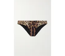 Bikini-höschen mit Leopardenmuster