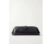 Lauren 1979 Intrecciato Leather Clutch - Blue