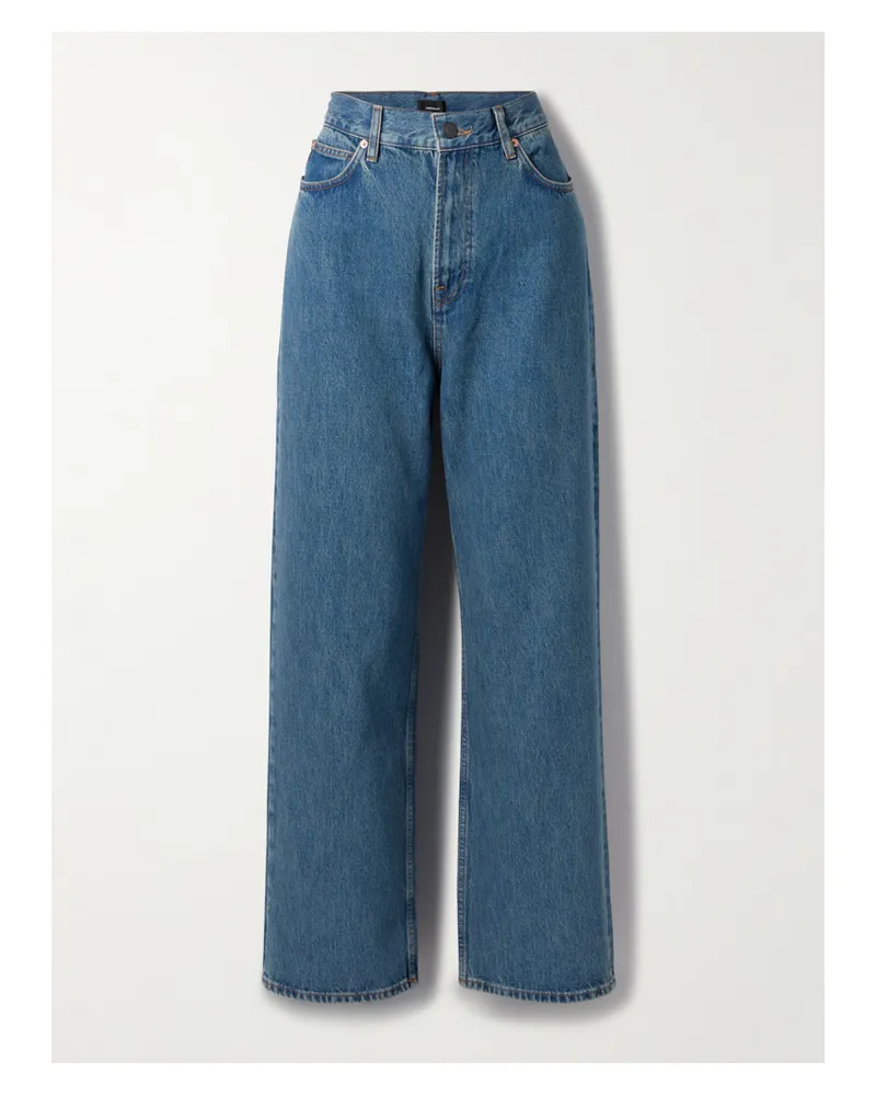 WARDROBE.NYC Boyfriend-jeans - Blau Blau