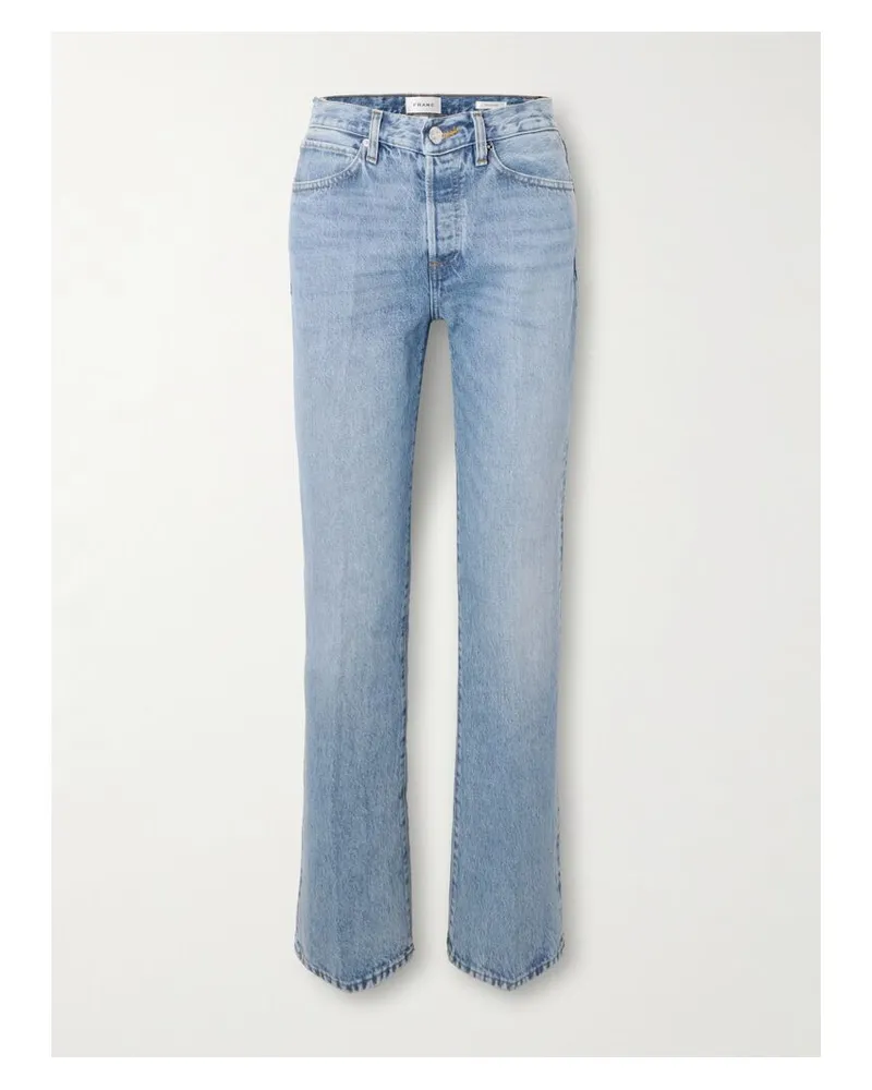 Frame Denim The Vertical Jeans Mit Geradem Bein - Blau Blau
