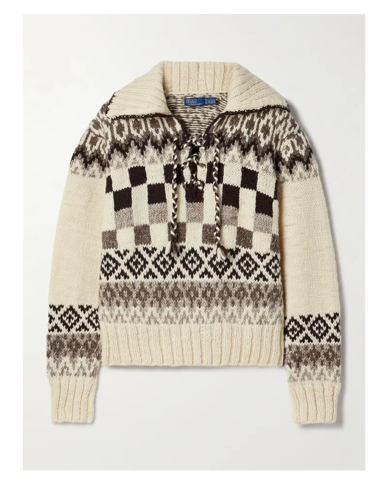 Ralph Lauren Fair Isle Wool Sweater - Multi Multi
