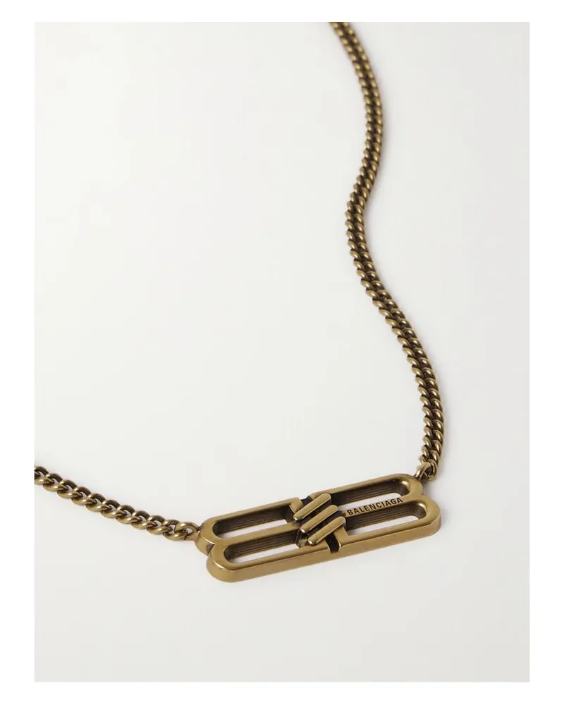 Balenciaga License Goldfarbene Kette Gold