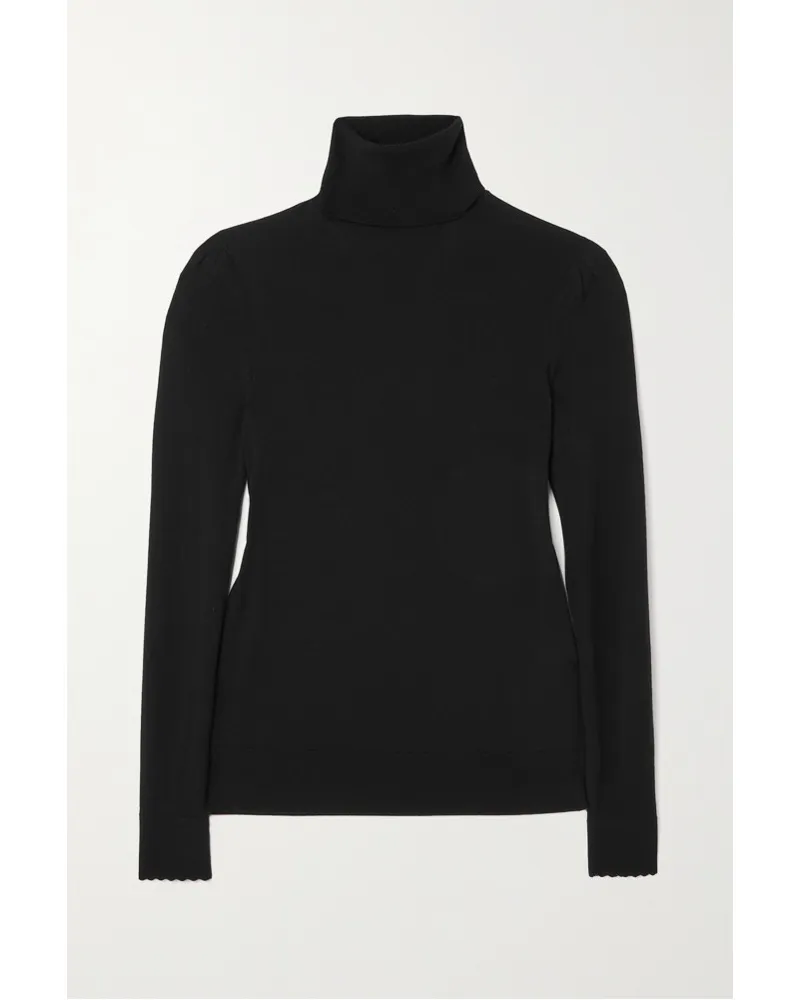 Chloé Rollkragenpullover aus Einer Wollmischung Schwarz