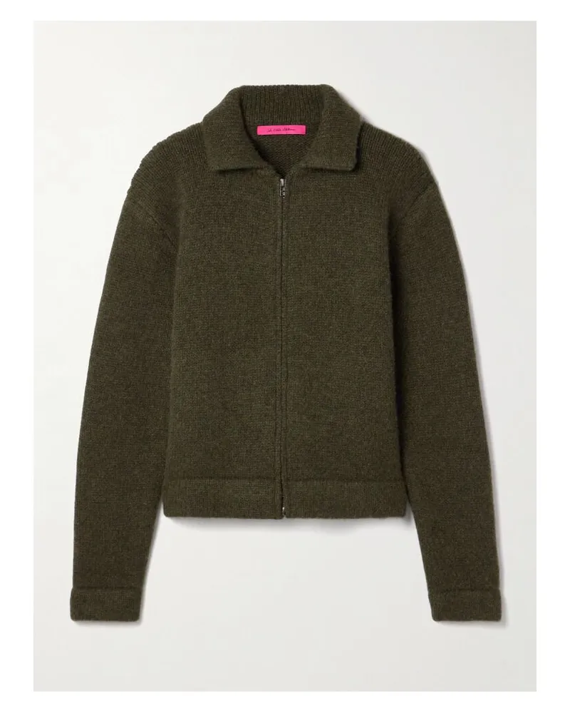 The Elder Statesman Cardigan Aus Kaschmir - Grün Grün