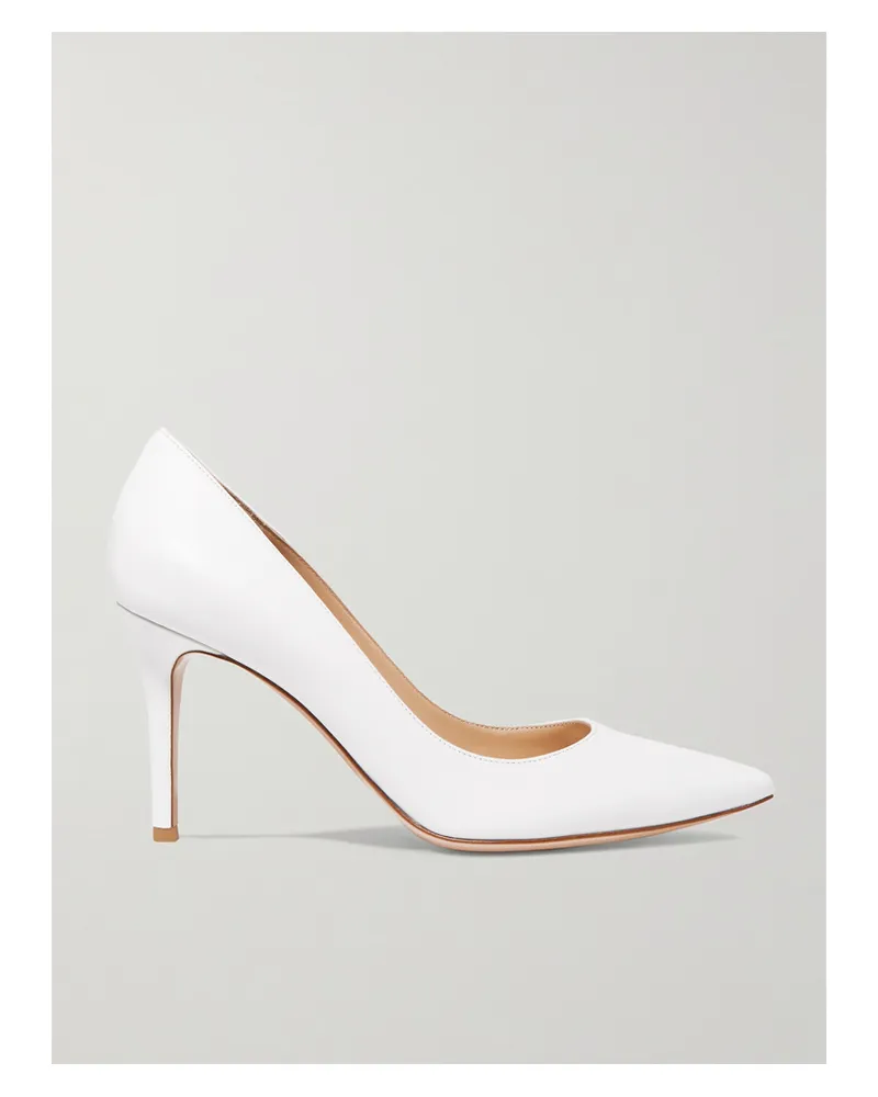 Gianvito Rossi Gianvito 85 Leather Pumps - White White