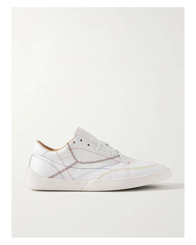 Gabriela Hearst Ohio Sneakers Aus Leder - Weiß Weiß