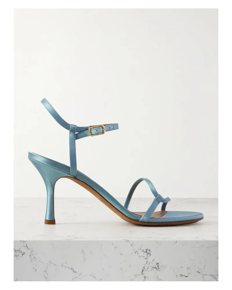 Emme Parsons Loop Sandalen Aus Satin - Blau Blau
