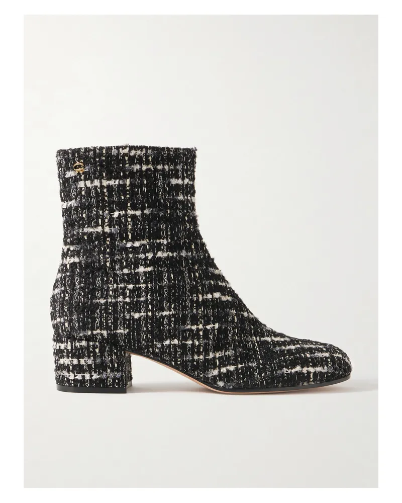Gianvito Rossi Joelle 45 Ankle Boots Aus Tweed - Mehrfarbig Mehrfarbig
