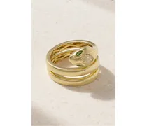 Snake Coil Ring aus 18 Karat